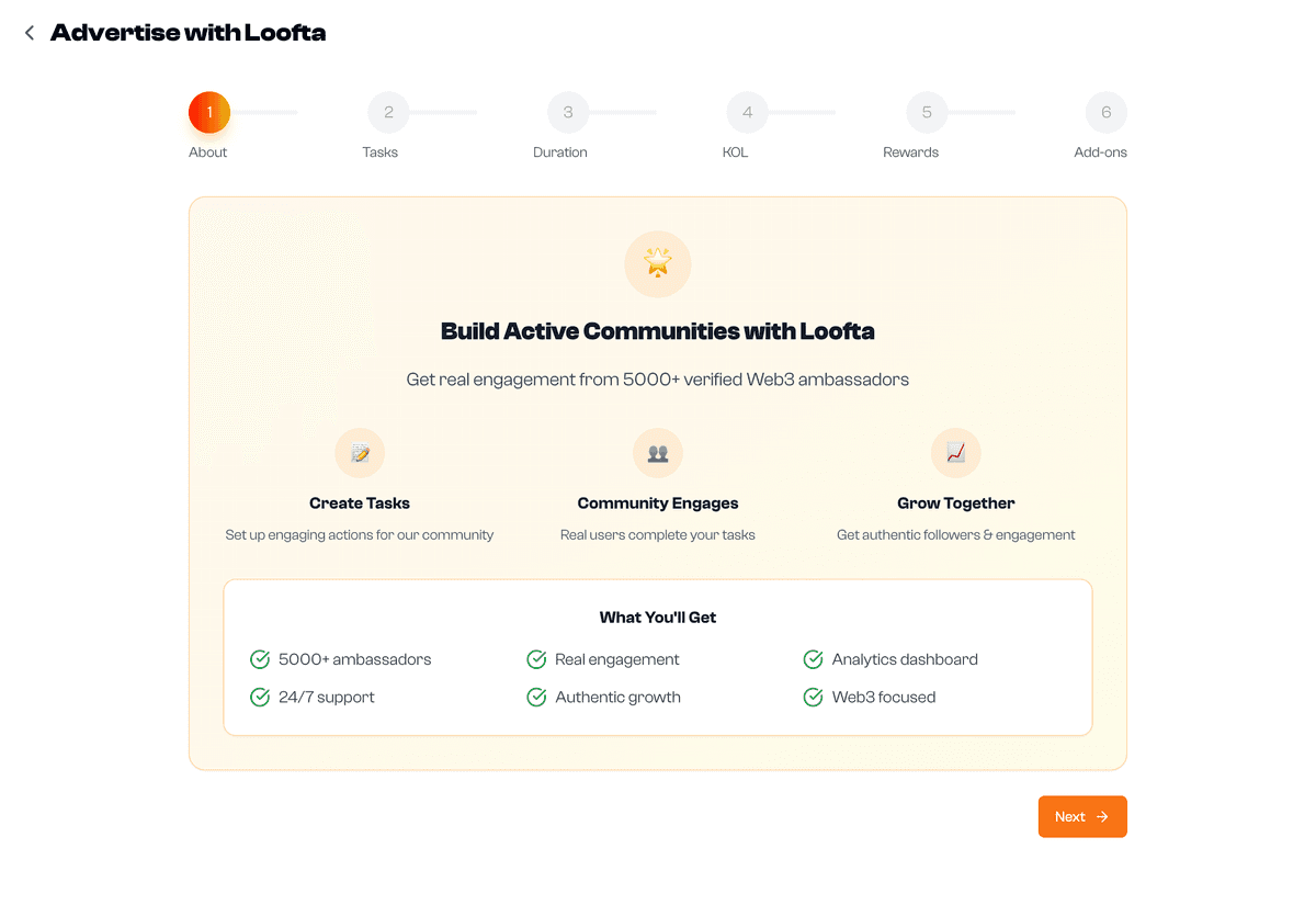 Advertise with Loofta
